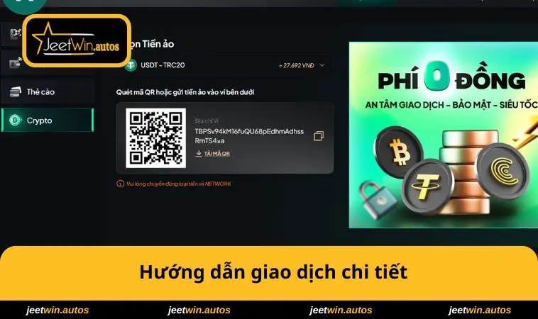 Hướng dẫn giao dịch chi tiết