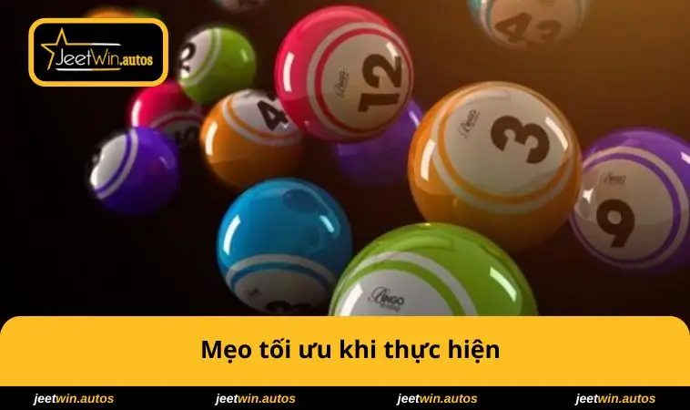 Mẹo tối ưu khi thực hiện