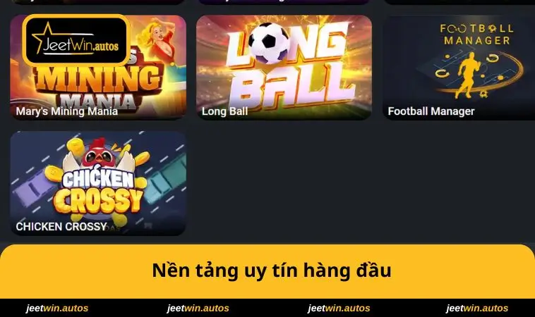 Đại Lý JEETWIN 3 Nền tảng uy tín hàng đầu