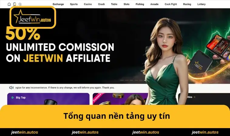 JEETWIN 17 Tổng quan nền tảng uy tín